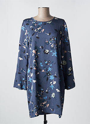 Rochie scurtă mâneci lungi mâneci lungi albastru PLEASE femeie