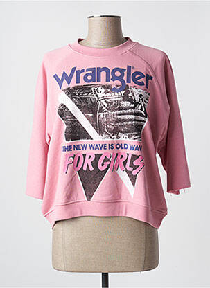 Pulover roz WRANGLER femeie