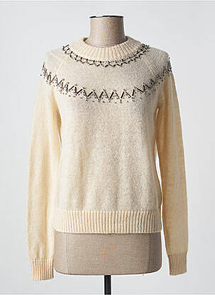 Pulover bej MARIE-SIXTINE femeie