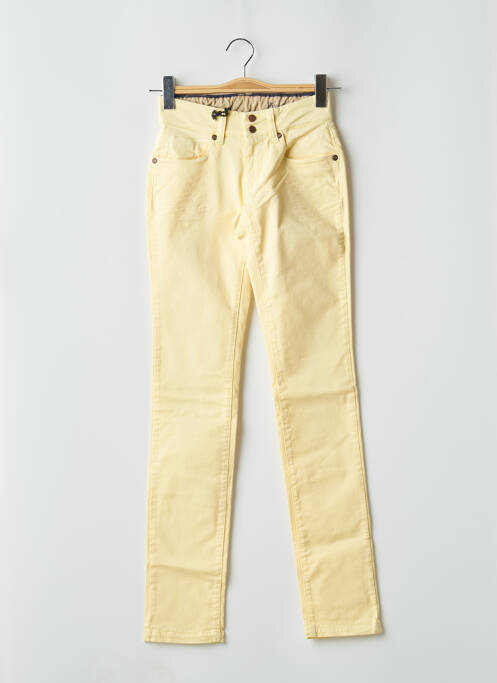 Blugi cu croială slim galben FIVE PM femeie