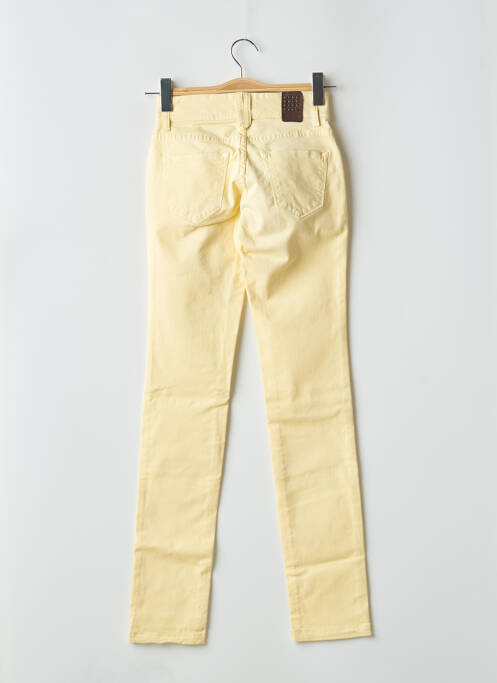 Blugi cu croială slim galben FIVE PM femeie