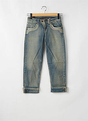 Pantalon trei sferturi albastru BLEND femeie