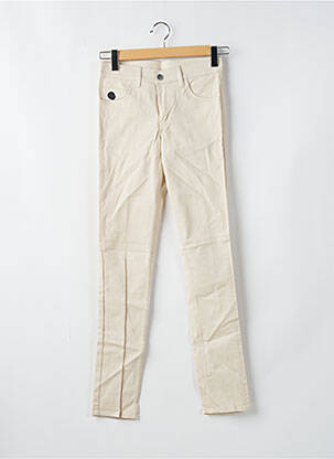 Blugi cu croială slim bej CHEAP MONDAY femeie