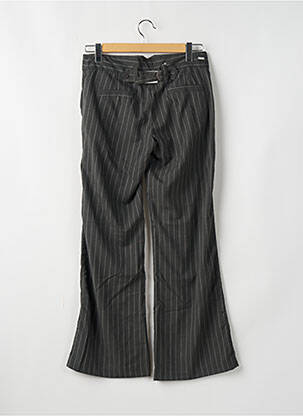 Pantalon larg talie cu cleme mărime normală gri CHILLI PEPPER femeie