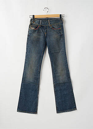 Blugi cu croială dreaptă albastru DIESEL femeie