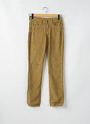 Blugi cu croială slim bej FIVE PM femeie