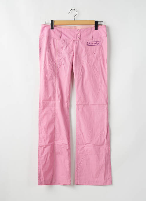 Pantalon drept roz BE YOU K femeie