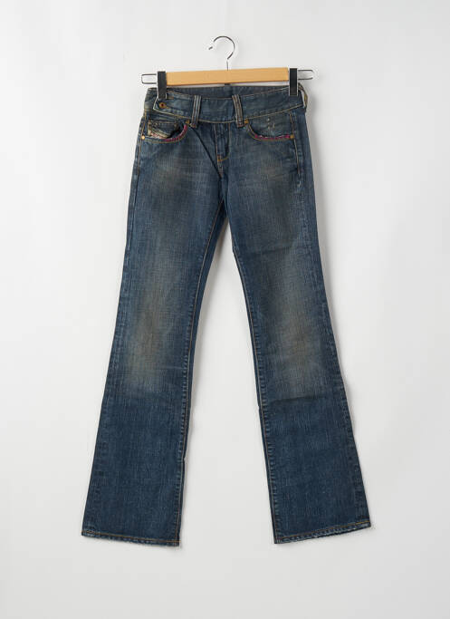 Blugi cu croială dreaptă albastru DIESEL femeie