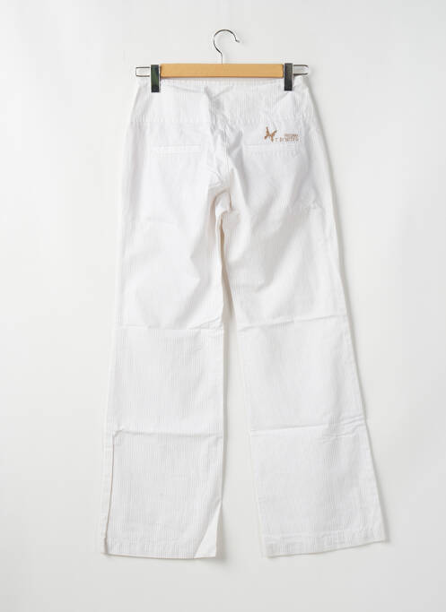 Pantalon drept alb FREEMAN T.PORTER femeie