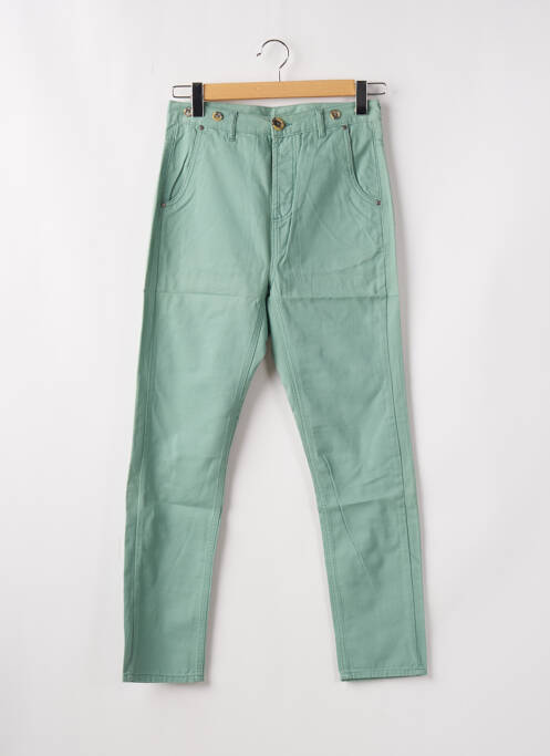 Blugi cu croială slim verde GOLD LAB femeie