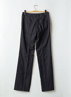 Pantalon drept talie cu cleme talie înaltă gri LEON & HARPER femeie