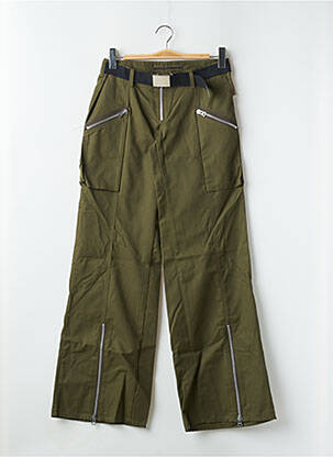 Pantalon drept verde LA BRIGADA INTERNACIONAL femeie