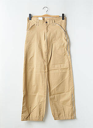 Pantalon drept țesătură poplin mărime normală bej LADY LEVI'S femeie
