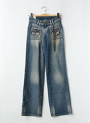 Blugi cu croială dreaptă albastru LOIS femeie