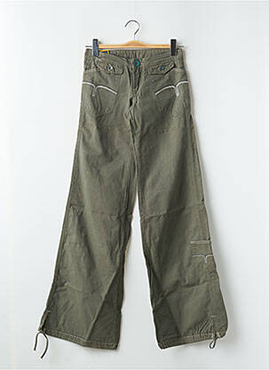 Blugi cu croială dreaptă verde LOIS femeie