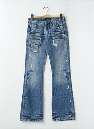 Blugi cu croială evazată albastru RWD femeie