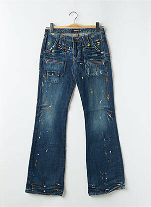 Blugi cu croială evazată albastru RWD femeie