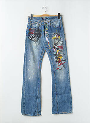 Blugi cu croială evazată albastru RWD femeie