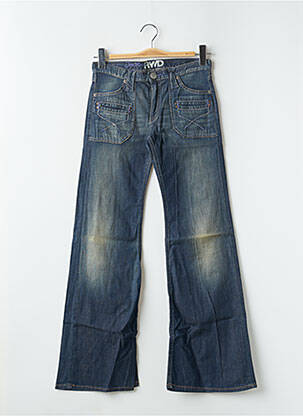 Blugi cu croială dreaptă albastru RWD femeie