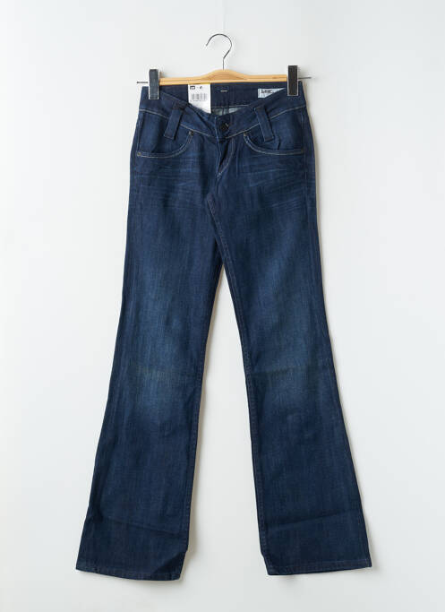 Blugi cu croială evazată albastru LEE femeie