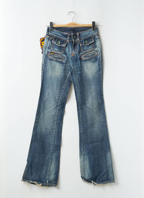 Blugi cu croială evazată albastru LOIS femeie