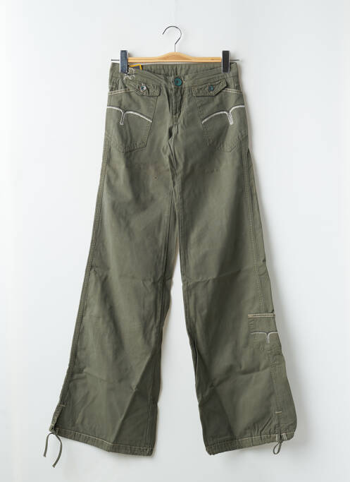 Blugi cu croială dreaptă verde LOIS femeie