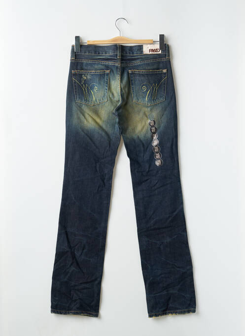 Blugi cu croială dreaptă albastru RWD femeie