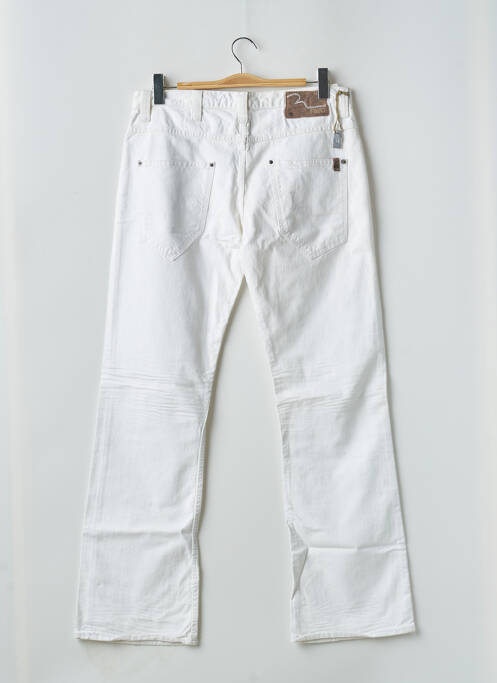 Blugi cu croială dreaptă alb RWD femeie