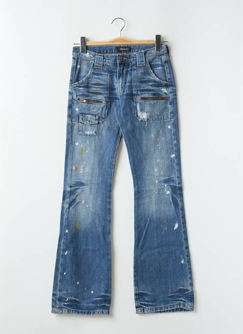 Blugi cu croială evazată albastru RWD femeie