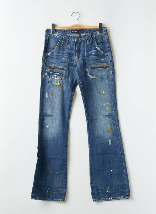 Blugi cu croială evazată albastru RWD femeie