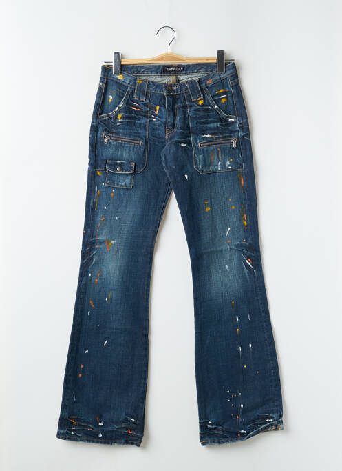 Blugi cu croială evazată albastru RWD femeie