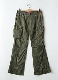 Pantalon cargo croială dreaptă talie joasă verde MISS SIXTY femeie