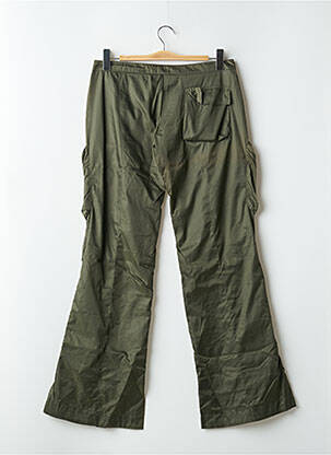 Pantalon cargo croială dreaptă talie joasă verde MISS SIXTY femeie
