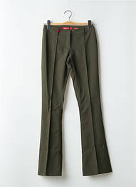 Pantalon evazat elasticitate talie înaltă verde MISS SIXTY femeie