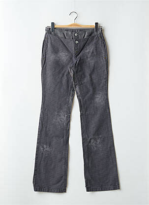Blugi bootcut buzunare talie joasă gri SCHOOL RAG femeie