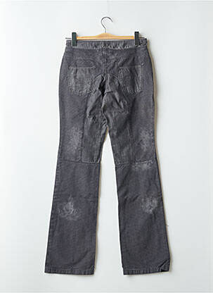 Blugi bootcut buzunare talie joasă gri SCHOOL RAG femeie