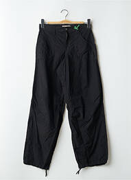 Pantalon 7/8 țesătură poplin mărime normală negru SCHOOL RAG femeie