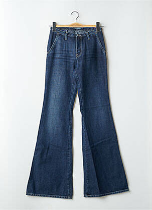 Blugi cu croială evazată albastru SCHOOL RAG femeie