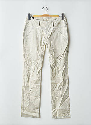 Pantalon slim bej FREEMAN T.PORTER femeie