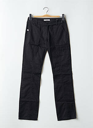Pantalon slim talie joasă talie joasă negru SESSUN femeie