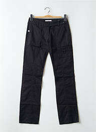 Pantalon slim talie joasă talie joasă negru SESSUN femme