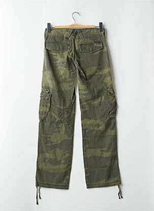 Pantalon cargo croială dreaptă mărime normală verde TEDDY SMITH bărbat