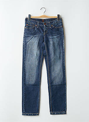 Blugi cu croială slim albastru TEDDY SMITH femeie