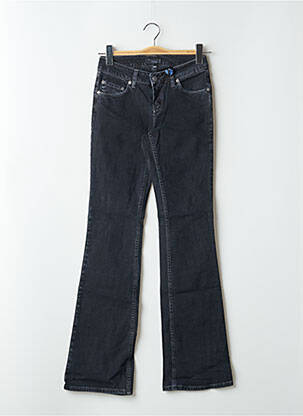 Blugi bootcut elasticitate talie joasă negru TEDDY SMITH femeie