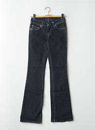 Blugi bootcut elasticitate talie joasă negru TEDDY SMITH femme