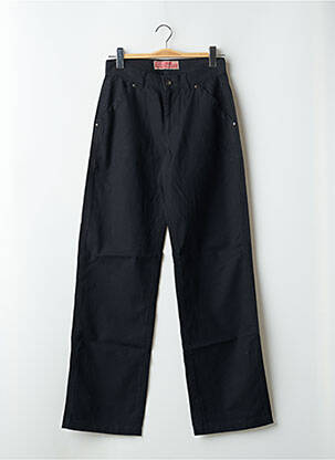 Blugi cu croială dreaptă negru TEDDY SMITH bărbat