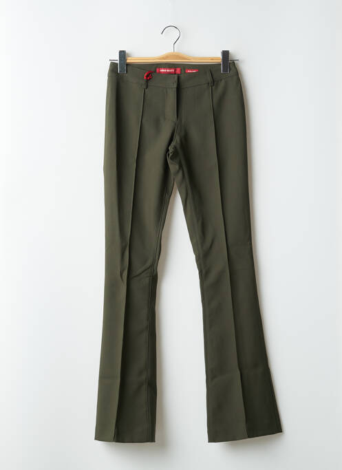 Pantalon evazat verde MISS SIXTY femeie