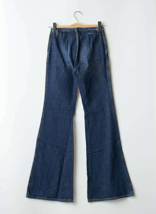 Blugi cu croială evazată talie înaltă talie înaltă albastru SCHOOL RAG femme