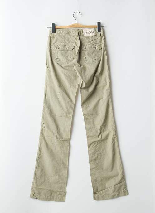Pantalon drept verde SCHOOL RAG femeie