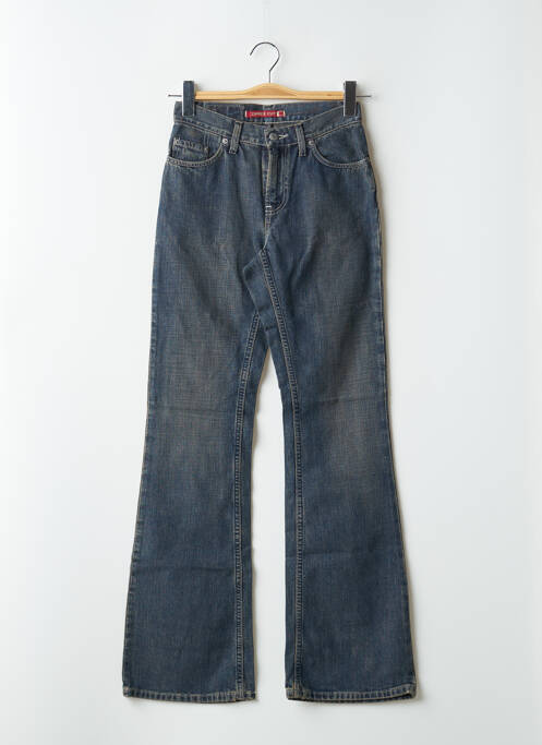 Blugi bootcut albastru TEDDY SMITH femeie